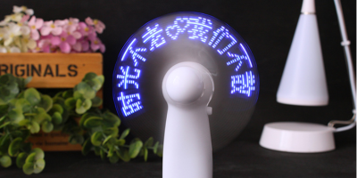 創(chuàng)意閃字風扇